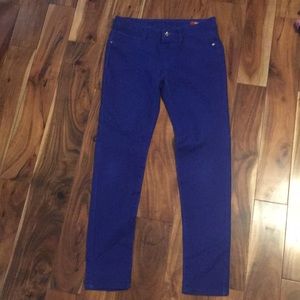 Cobalt blue jeggings